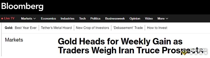 金價本周迄今大漲近2%！週末美國與伊朗談判備受矚目 別忘了週五這件大事