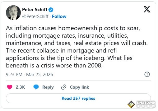 美國經濟學家警告:“我們正走向一場全面的金融危機”！敦促美聯儲採取更激進應對措施