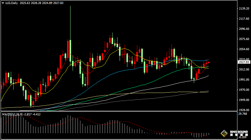漢聲張新才:[2月22日早評]儘管美聯儲抑制降息預期，中東局勢提振黃金避險需求