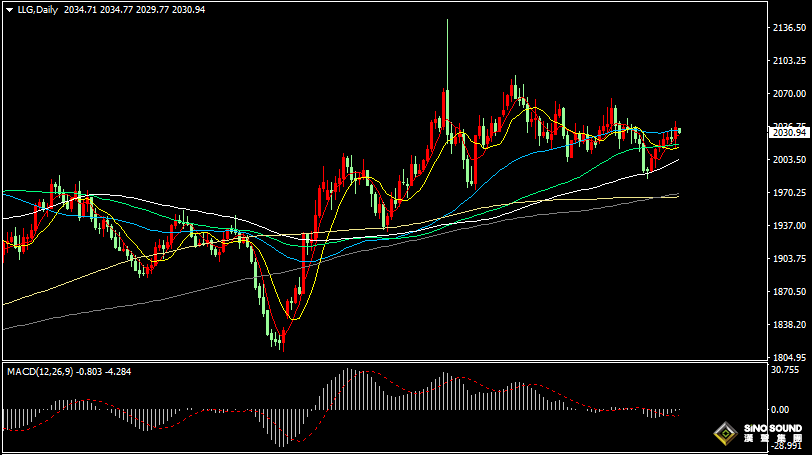 漢聲張新才:[2月26日早評]國際金價調整後轉漲，金價重新站上2030關口