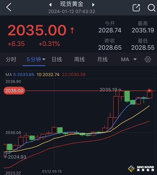 突發！加沙戰爭擴大 美英對胡塞武裝發動聯合空襲 金價急漲觸及2035、油價跳漲 葉門首都傳出爆炸聲