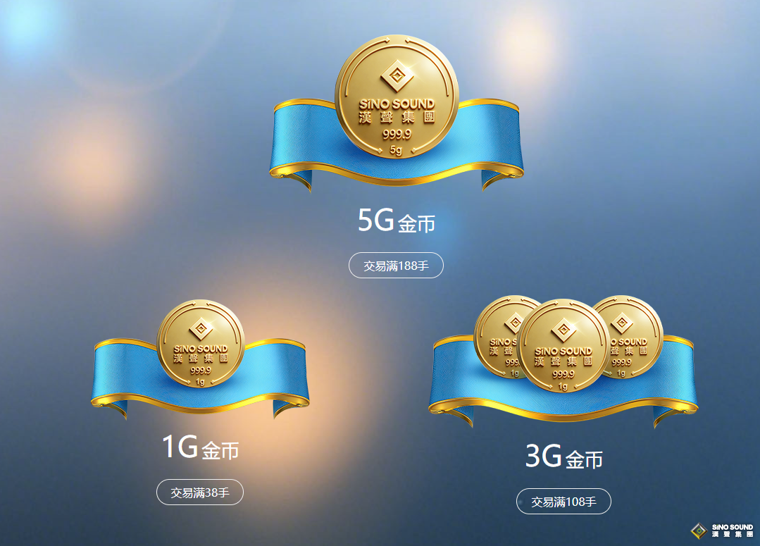 漢聲12周年送金幣活動正式上線